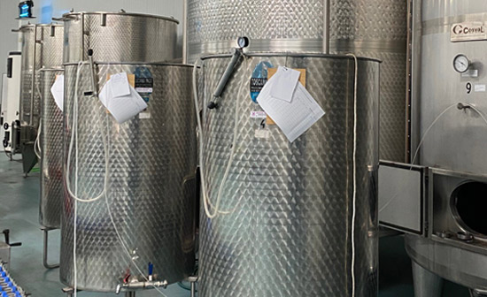 Stainless steel tanks